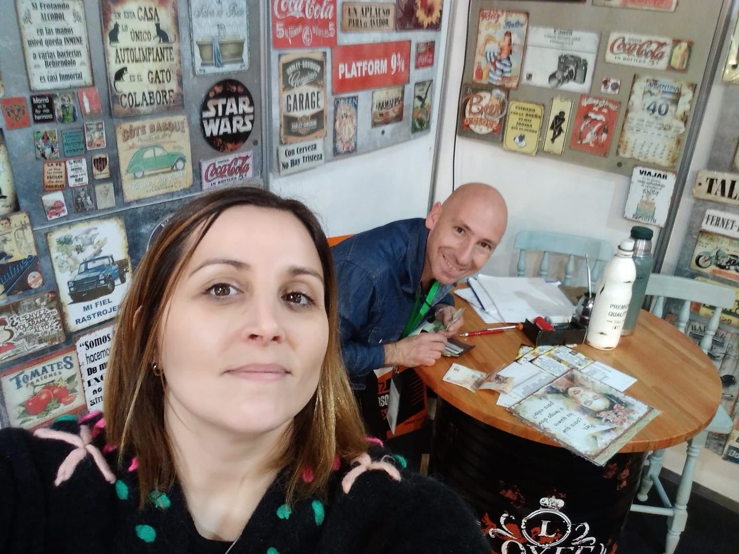 Nosotros trabajando